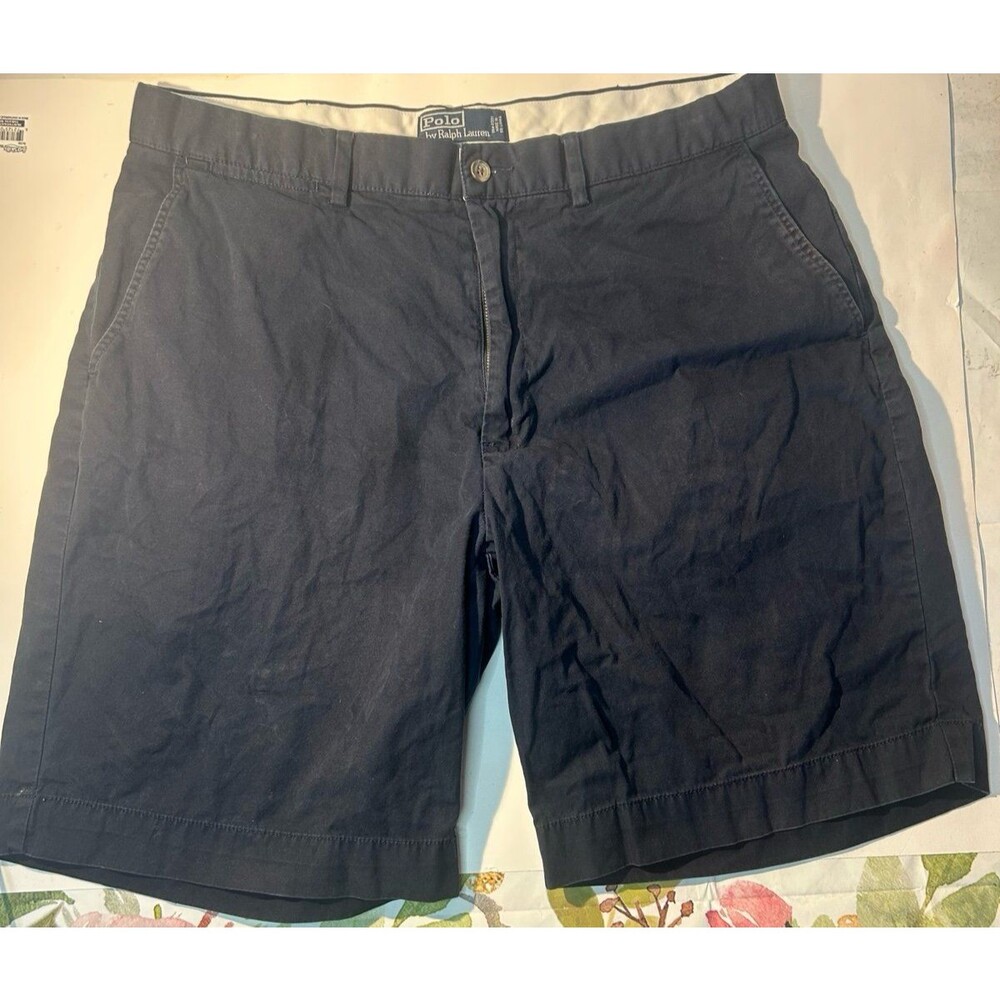 Polo Ralph Lauren Prospect Shorts Mens’ Size 36 Medium 9" Blue Cotton Chino